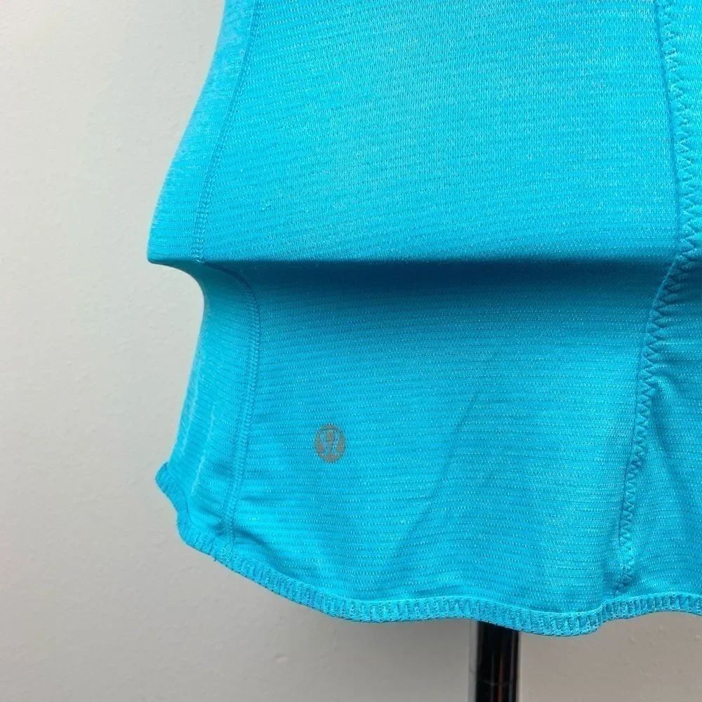 Lululemon Mesh Back Cut-Out Workout Tee - Picture 7 of 7
